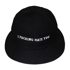 I FUCKING HATE YOUBucket Hat BLACK