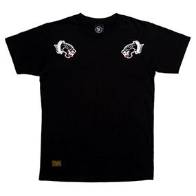Sucktatoo PantherO.M.F.G T-Shirt BLACK 