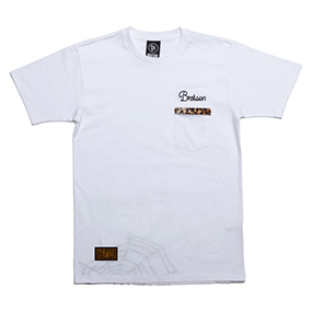 Leopard PocketT-Shirt WHITE