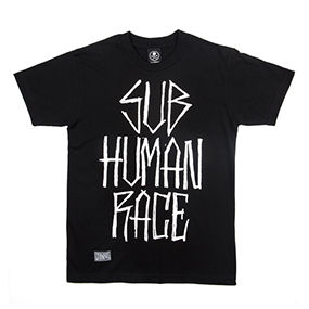 Sub Human RaceT-Shirt BLACK